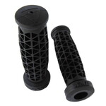 A'ME AME Super Soft Supersoft BMX or MTB low flange bicycle grips - BLACK
