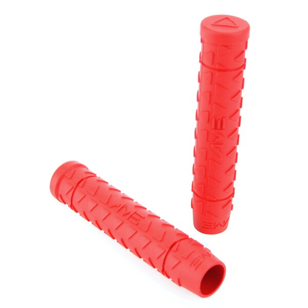 A'ME AME Tri STAR flangeless MTB bicycle grips -  RED
