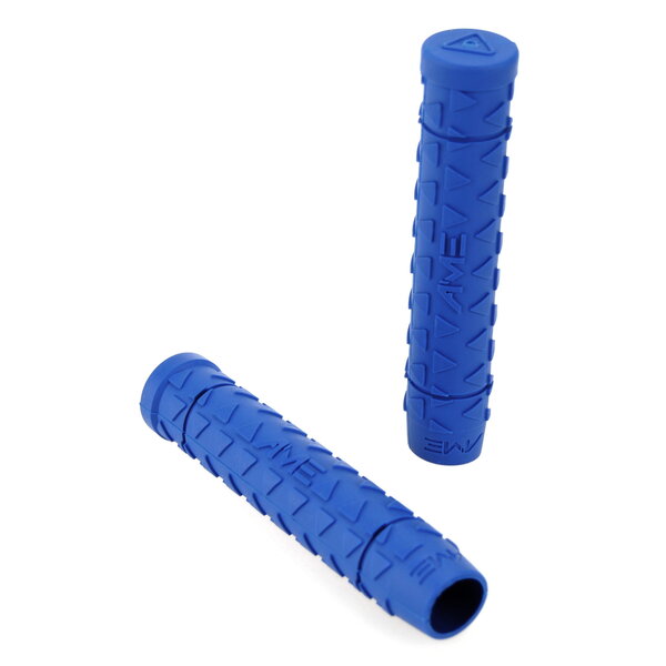A'ME AME Tri STAR flangeless MTB bicycle grips -  BLUE