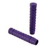 A'ME AME Tri STAR flangeless MTB bicycle grips -  PURPLE