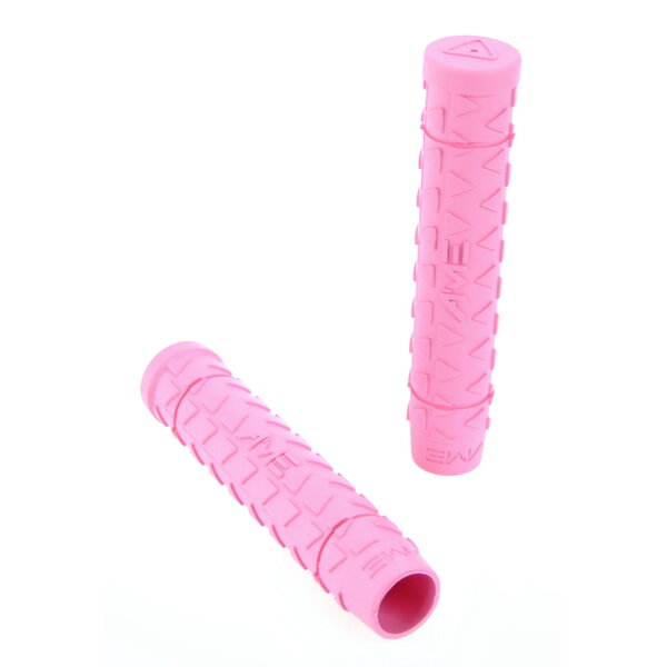 A'ME AME Tri STAR flangeless MTB bicycle grips -  PINK