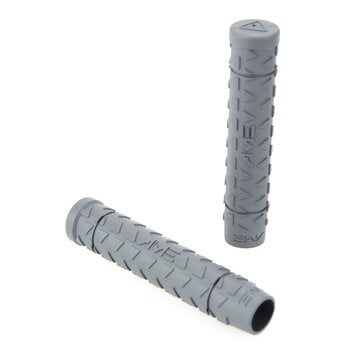 A'ME AME Tri STAR flangeless MTB bicycle grips - GRAY GREY