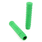 A'ME AME Tri STAR flangeless MTB bicycle grips - GREEN