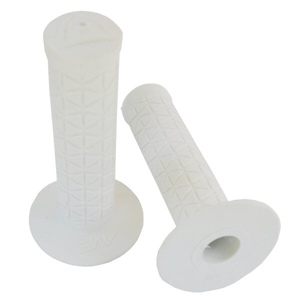 A'ME AME old school BMX bicycle grips - TRI - WHITE
