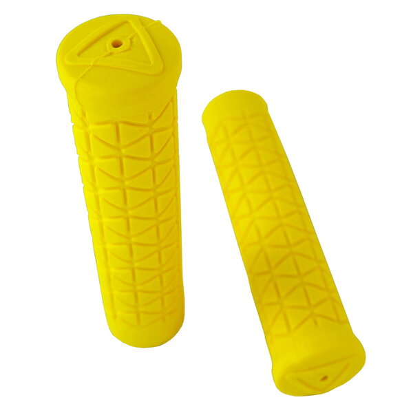 A'ME AME Tri flangeless bicycle grips (MTB or BMX) - YELLOW