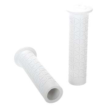 A'ME AME Freestyle Tri BMX flangeless bicycle grips WHITE