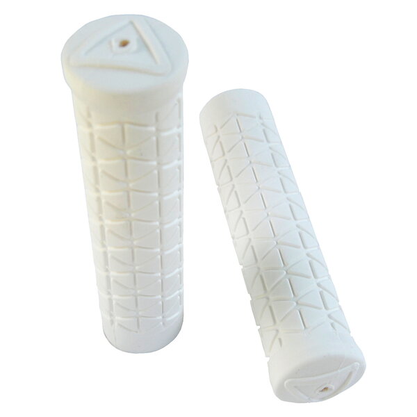 A'ME AME Tri flangeless bicycle grips (MTB or BMX) - WHITE