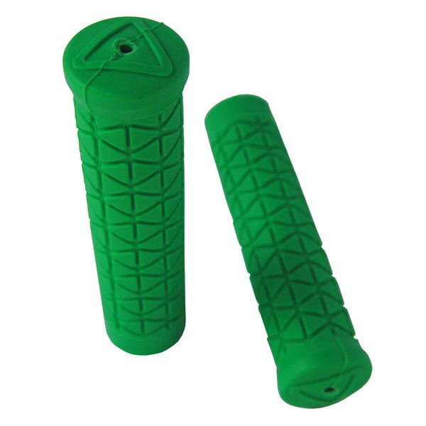 A'ME AME Tri flangeless bicycle grips (MTB or BMX) - GREEN