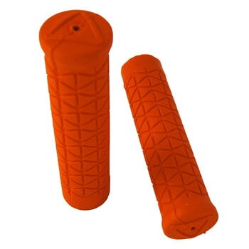 A'ME AME Tri flangeless bicycle grips (MTB or BMX) - ORANGE