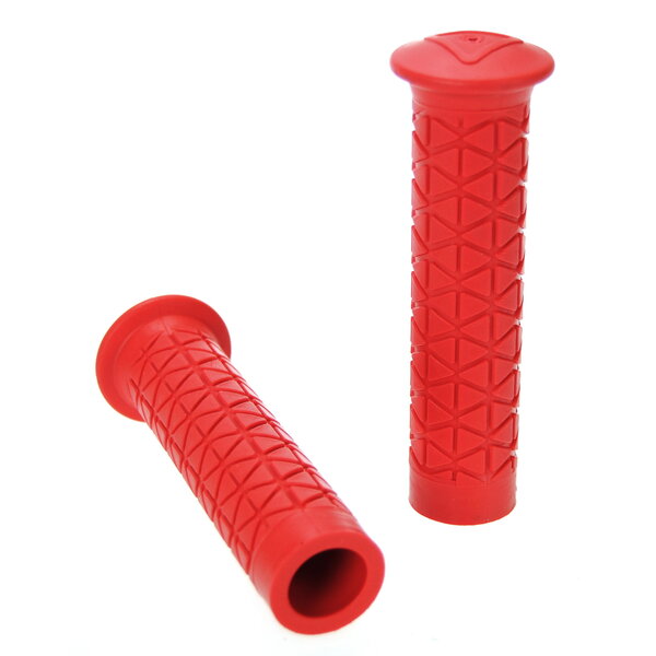 A'ME AME Freestyle Tri BMX flangeless bicycle grips RED