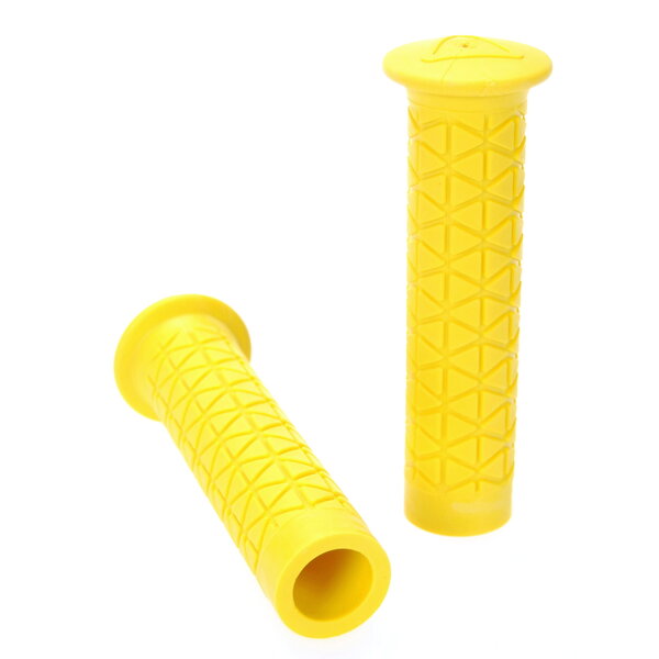 A'ME AME Freestyle Tri BMX flangeless bicycle grips YELLOW