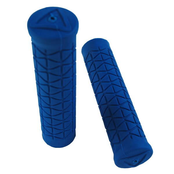 A'ME AME Tri flangeless bicycle grips (MTB or BMX) - BLUE