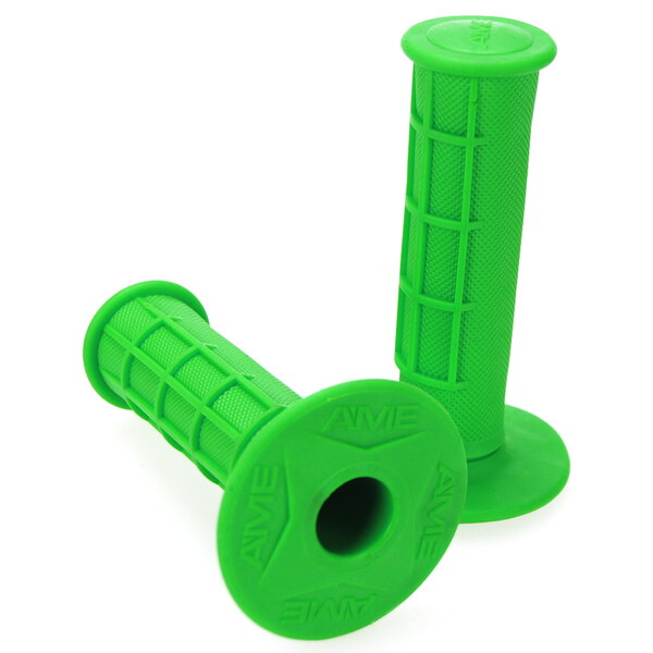 A'ME AME HALF Waffle old school BMX grips - GREEN