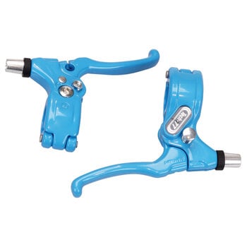 Dia-Compe Dia-Compe Tech 77 LOCKING BMX freestyle brake levers lever set - MAUI BLUE