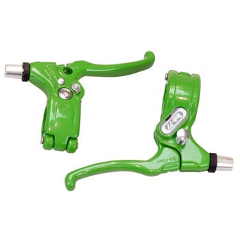 Dia-Compe Dia-Compe Tech 77 LOCKING BMX freestyle brake levers lever set - GREEN