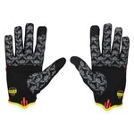 SE Racing SE Racing Retro BMX Gloves - RED CAMO/YELLOW/BLACK