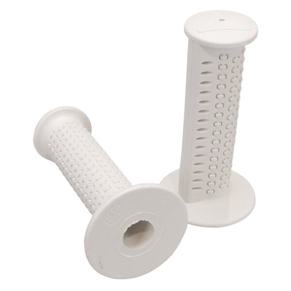 A'ME AME CAM CAMS Old School BMX Bicycle Grips - WHITE