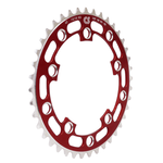 Chop Saw USA Chop Saw I 40T BMX Single Speed Bicycle Chainring 110/130 bcd - RED ANODIZED