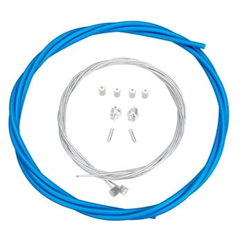 Porkchop BMX Basic Bicycle Brake Cable Kit for BMX/MTB - MEDIUM BLUE