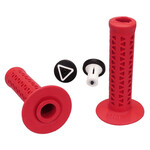 A'ME AME BMX single ply Unitron 702 Grip Saver PLUS bicycle grips - RED