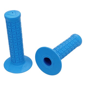 A'ME AME old school BMX bicycle grips - TRI - MAUI BLUE