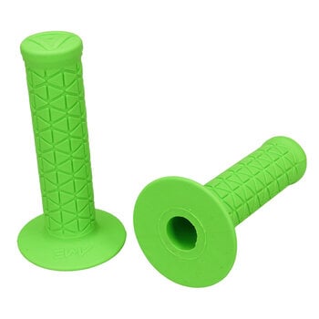 A'ME AME old school BMX bicycle grips - TRI -  FLUORESCENT GREEN