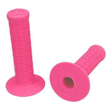 A'ME AME old school BMX bicycle grips - TRI - FLUORESCENT PINK