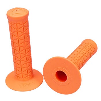 A'ME AME old school BMX bicycle grips - TRI - FLUORESCENT ORANGE