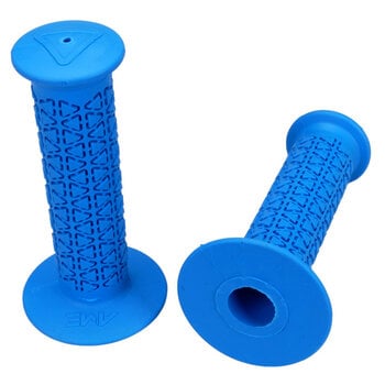 A'ME AME old school BMX bicycle grips - ROUNDS - MAUI BLUE
