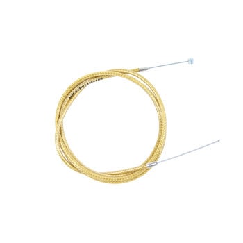 Odyssey Odyssey LINEAR K-shield Slic-Kable original bicycle brake cable -GOLD MESH BRAIDED