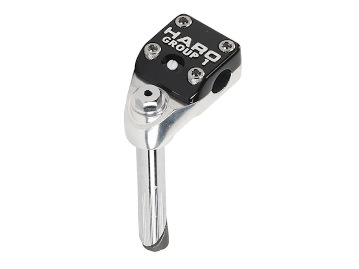 Haro Group 1 quill stem 21.1mm BLACK Porkchop BMX