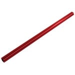 Porkchop BMX Fluted aluminum alloy old school BMX bicycle seat post 22.2mm (7/8") - 450mm - RED ANODIZED