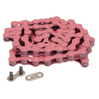 KMC KMC BMX Bicycle Chain S1 (formerly Z410) 1/2" X 1/8" 112L - PINK