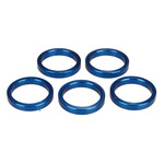 Porkchop BMX Bicycle MINI BMX ROAD MTB headset spacers 1" threadless (SET of 5) 5mm BLUE
