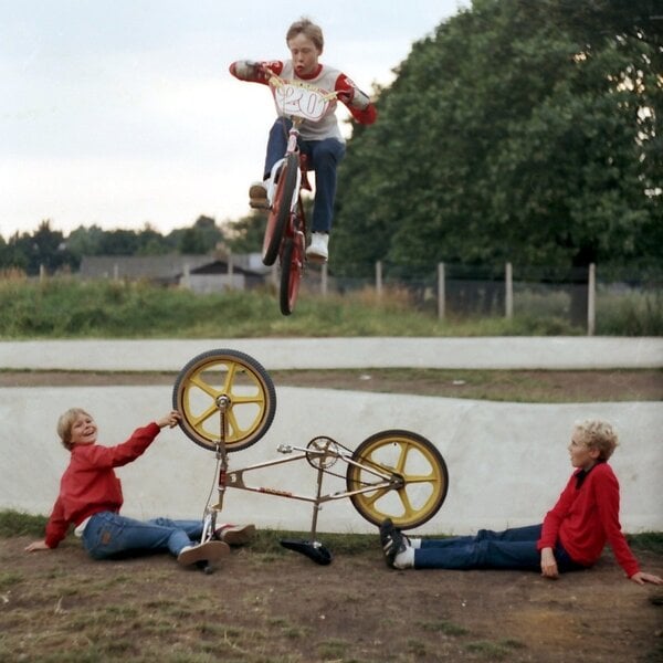 We Were Rad  - The Story of BMX in the UK in the 1980's (hardcover book)