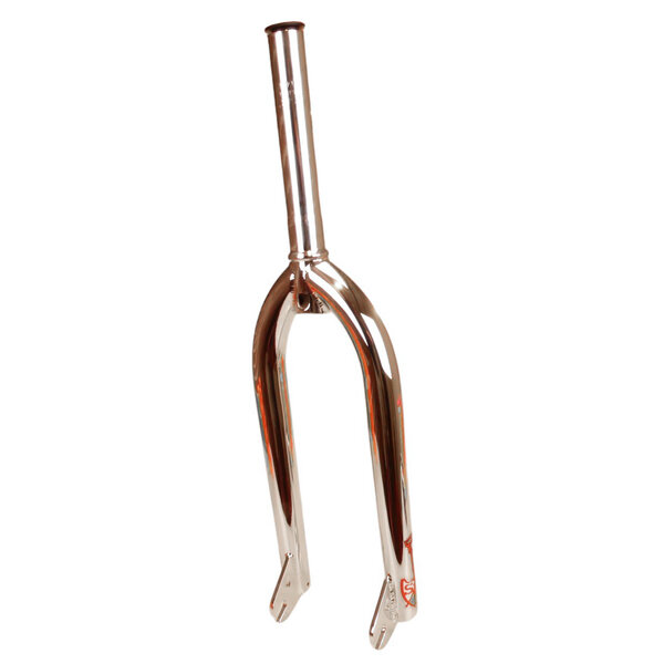 S&M S&M Bikes Limited Edition Shield 10" 1/8" Threadless Pitchfork Fork - CHROME