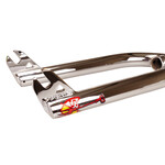 S&M S&M Bikes Limited Edition Shield 10" 1/8" Threadless Pitchfork Fork - CHROME