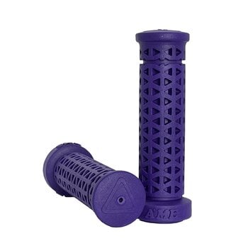 A'ME A'ME Zone bicycle BMX MTB flangeless grips (SOFT) - PURPLE