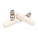 Kool Stop KOOL STOP Tuff composite mags THREADED V-brake U-brake pads WHITE (PAIR)