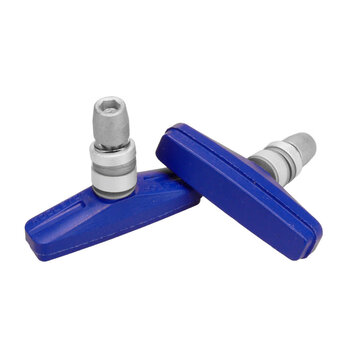 Kool Stop KOOL STOP Tuff composite mags THREADED V-brake U-brake pads BLUE (PAIR)