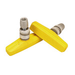 Kool Stop KOOL STOP Tuff composite mags THREADED V-brake U-brake pads YELLOW (PAIR)