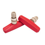 Kool Stop KOOL STOP Tuff composite mags THREADED V-brake U-brake pads RED (PAIR)