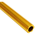 Porkchop BMX ***BLEMISH***Fluted  aluminum alloy old school BMX bicycle seat post 22.2mm (7/8") 450mm - GOLD***BLEMISH***