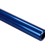 Porkchop BMX ***BLEMISH*** SMOOTH aluminum alloy old school BMX bicycle seat post 22.2mm (7/8") - 450mm - COBALT BLUE ANODIZED ***BLEMISH***