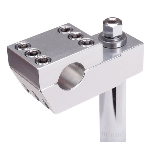 Dia-Compe ***BLEMISH***Dia-Compe Iliad 6 bolt BMX freestyle quill stem (21.1mm) - SILVER***BLEMISH***