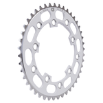 Chop Saw USA ***BLEMISH***Chop Saw I 44T BMX Single Speed Bicycle Chainring 110/130 bcd - WHITE***BLEMISH***