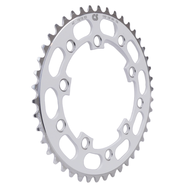 Chop Saw USA ***BLEMISH***Chop Saw I 44T BMX Single Speed Bicycle Chainring 110/130 bcd - WHITE***BLEMISH***
