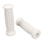 A'ME AME Super Soft Supersoft BMX or MTB low flange bicycle grips - WHITE