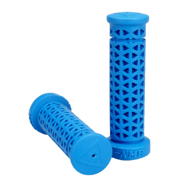 A'ME A'ME Zone bicycle BMX MTB flangeless grips (SOFT) - MAUI BLUE