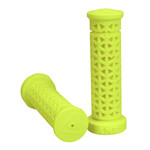 A'ME A'ME Zone bicycle BMX MTB flangeless grips (SOFT) - FLUORESCENT YELLOW